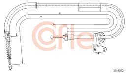 Linka hamulca ręcznego