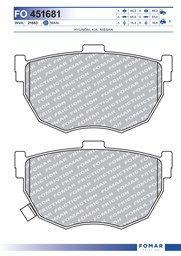 Klocki hamulcowe - komplet