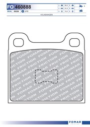 Klocki hamulcowe - komplet