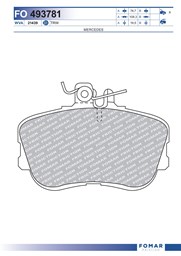 Klocki hamulcowe - komplet